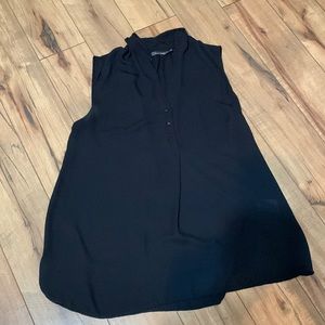 Stork & Babe black blouse